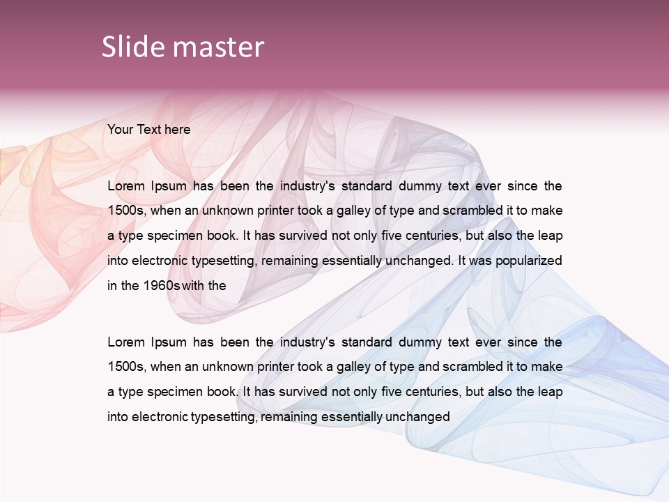 Explosion Quiet Graphics PowerPoint Template