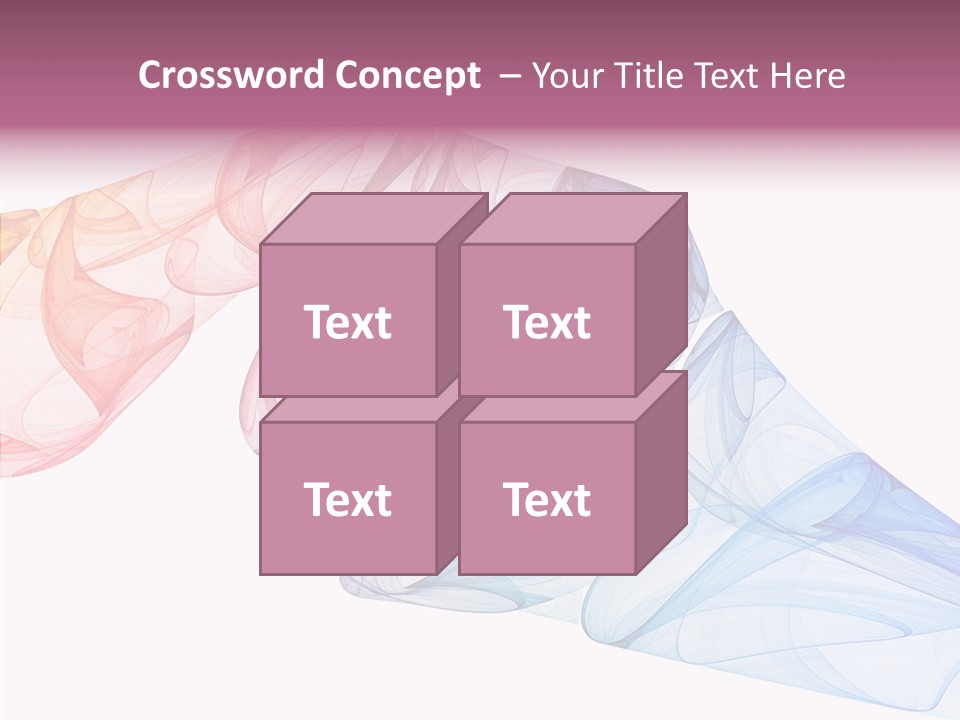Explosion Quiet Graphics PowerPoint Template