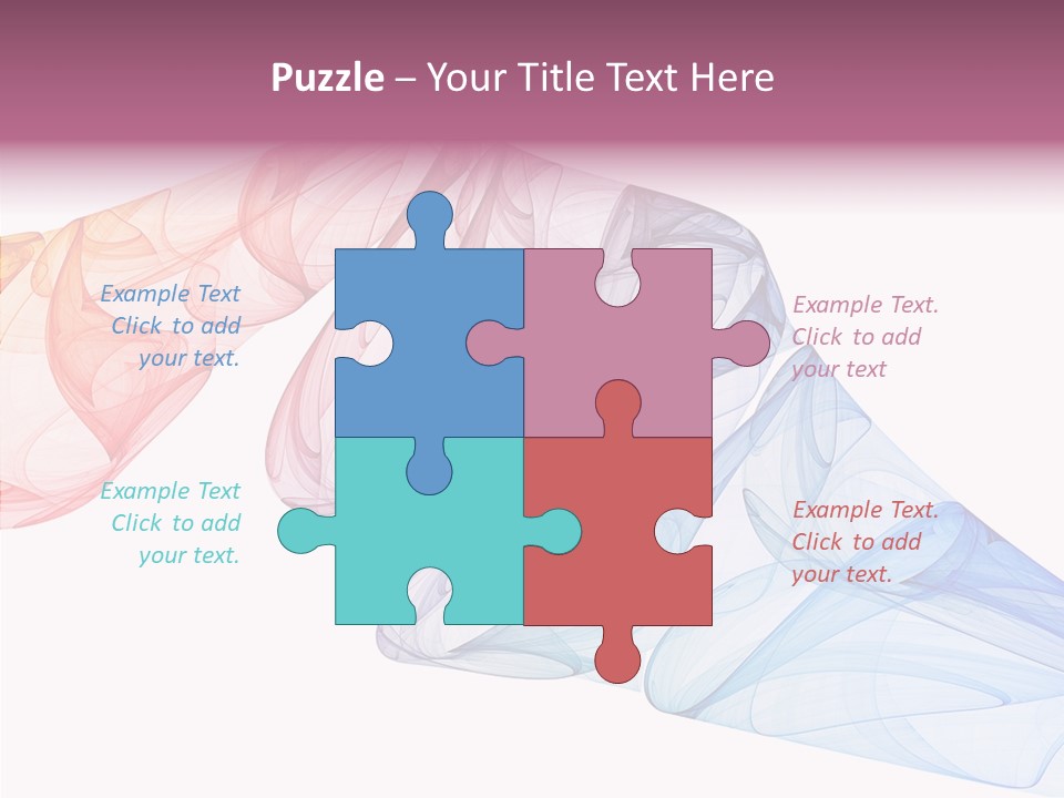 Explosion Quiet Graphics PowerPoint Template