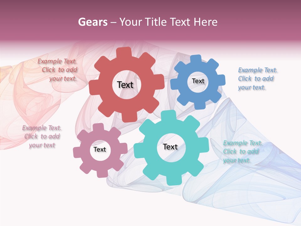 Explosion Quiet Graphics PowerPoint Template