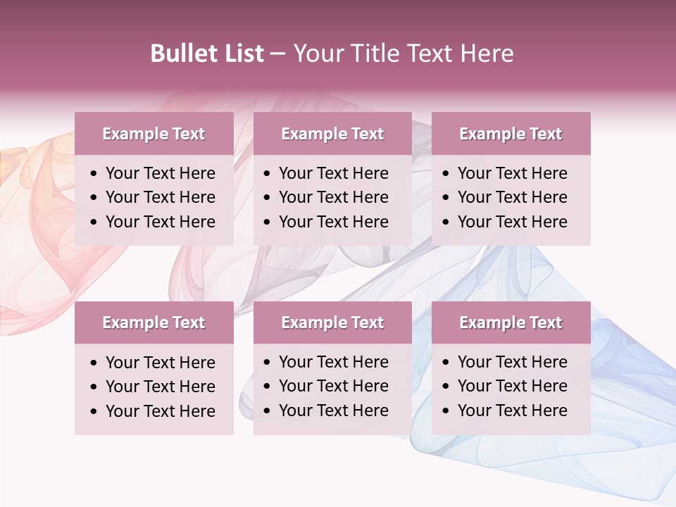 Explosion Quiet Graphics PowerPoint Template