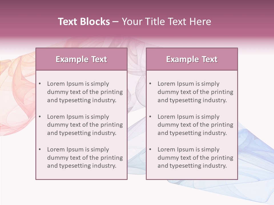 Explosion Quiet Graphics PowerPoint Template