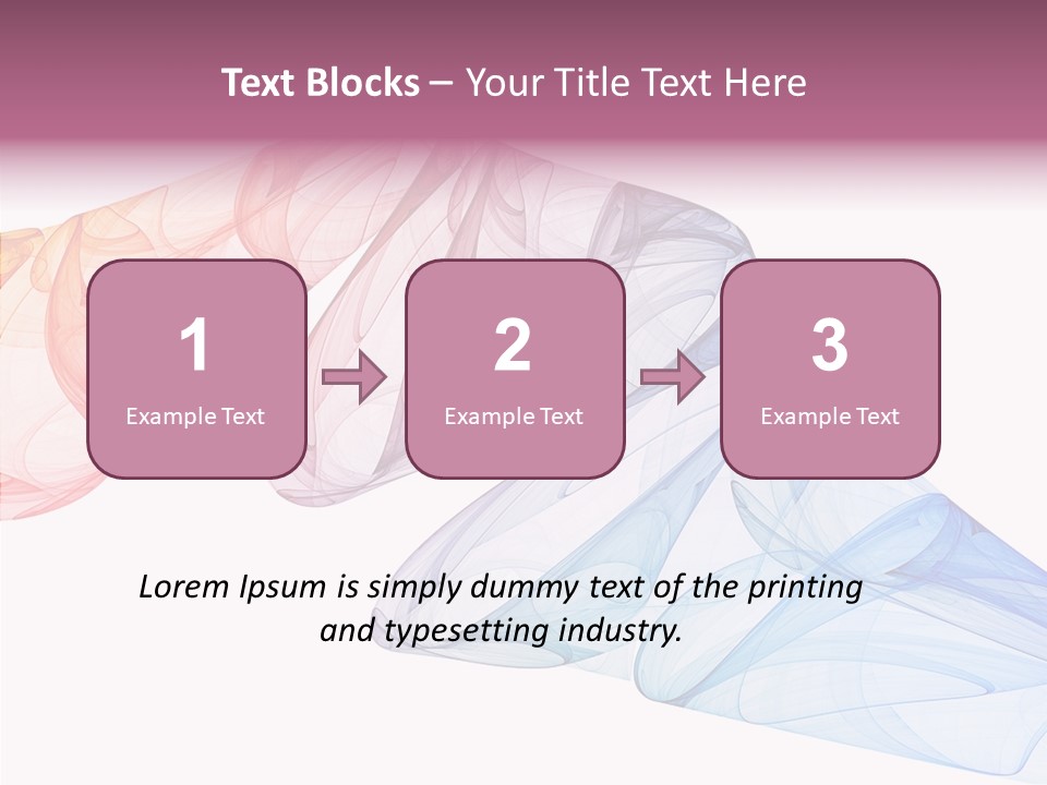 Explosion Quiet Graphics PowerPoint Template
