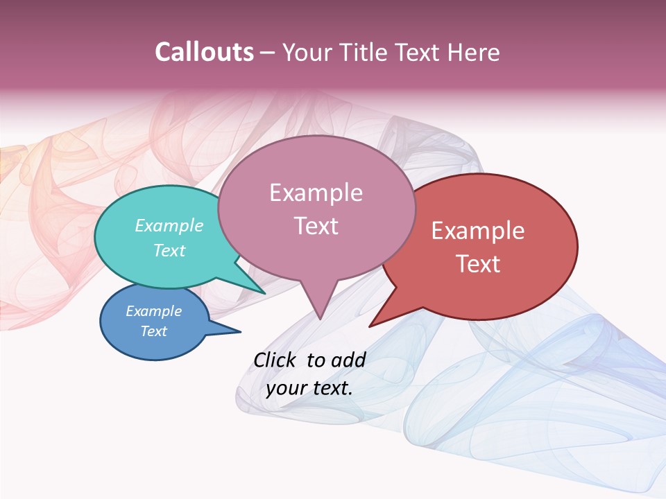 Explosion Quiet Graphics PowerPoint Template