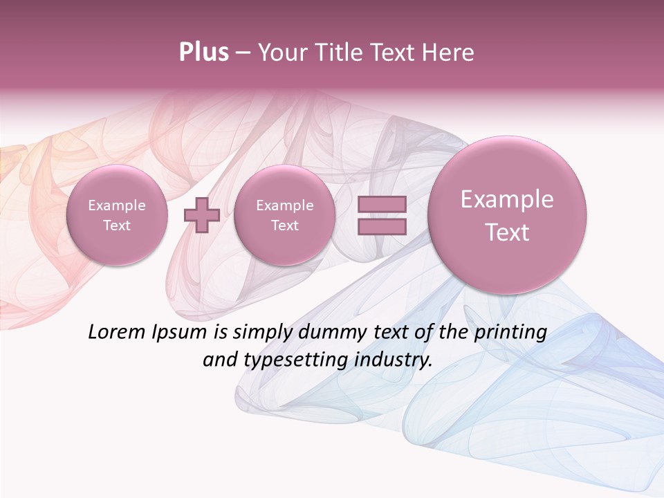 Explosion Quiet Graphics PowerPoint Template