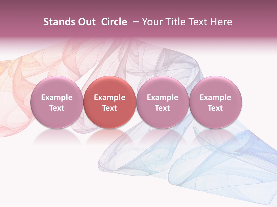 Explosion Quiet Graphics PowerPoint Template