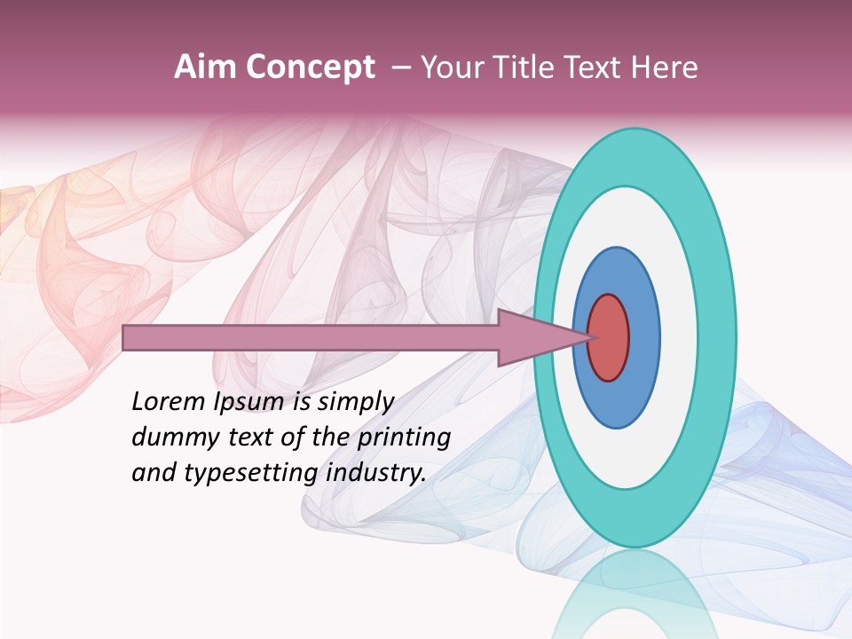 Explosion Quiet Graphics PowerPoint Template