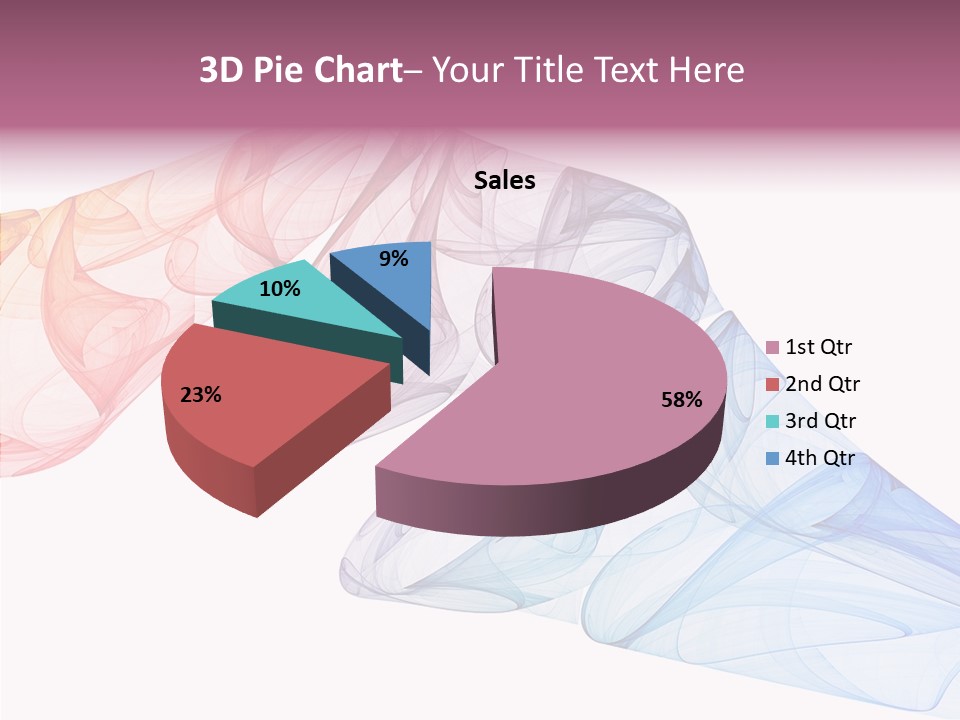 Explosion Quiet Graphics PowerPoint Template