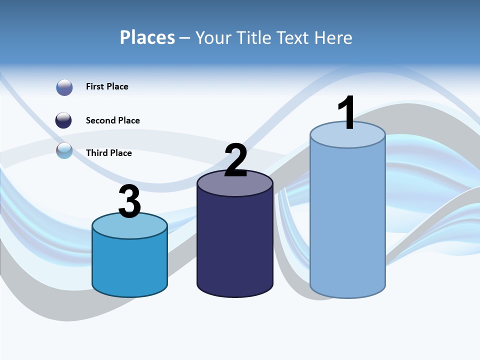 Computer Generated New Design Element PowerPoint Template