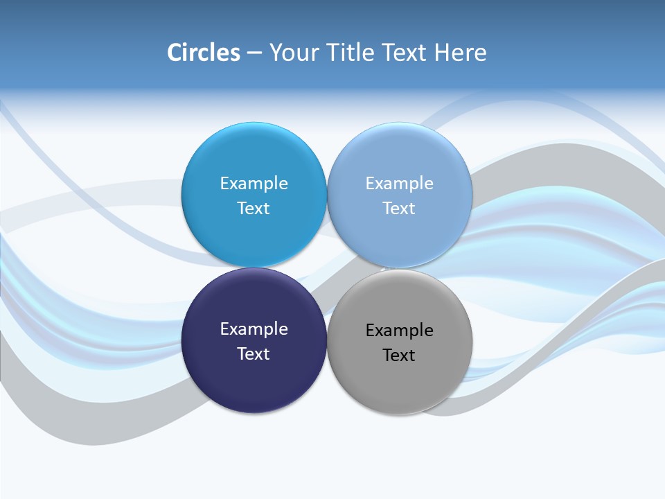 Computer Generated New Design Element PowerPoint Template