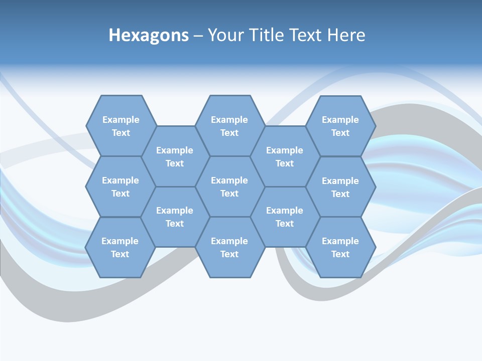 Computer Generated New Design Element PowerPoint Template