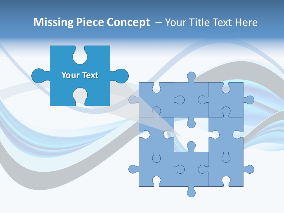 Computer Generated New Design Element PowerPoint Template