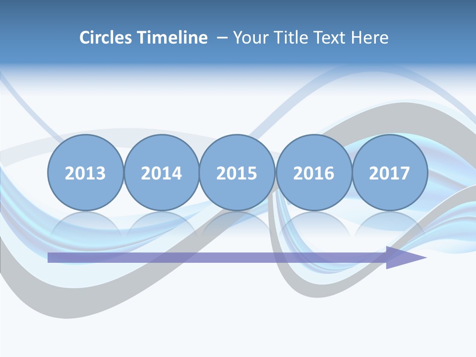 Computer Generated New Design Element PowerPoint Template