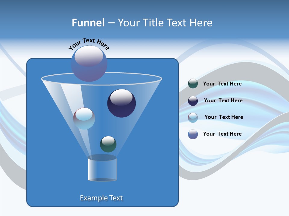 Computer Generated New Design Element PowerPoint Template