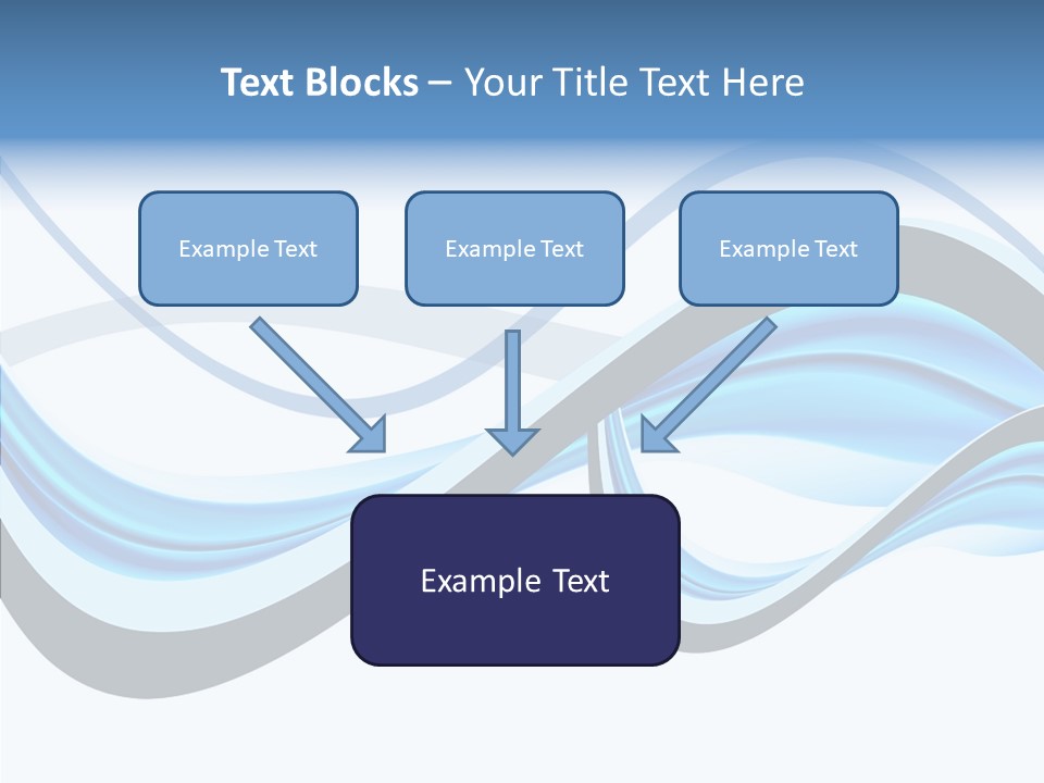 Computer Generated New Design Element PowerPoint Template