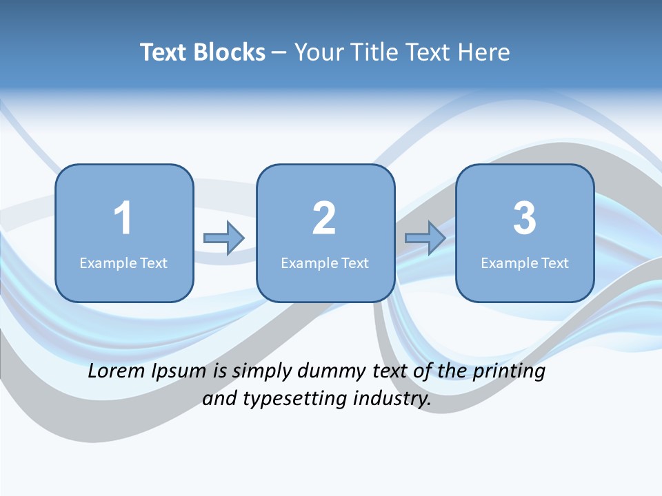 Computer Generated New Design Element PowerPoint Template