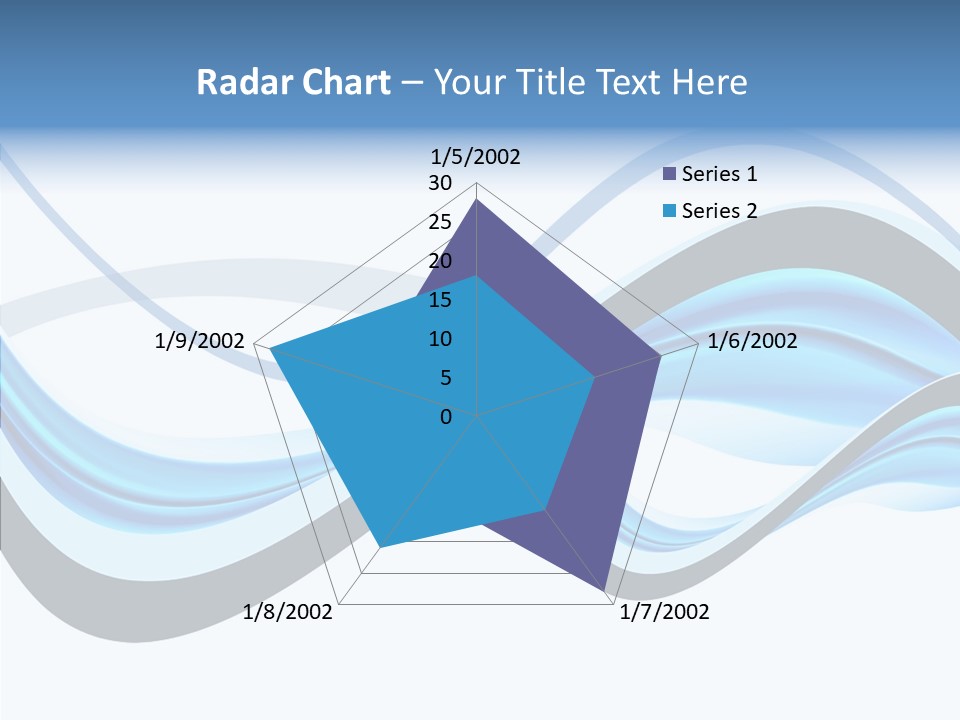 Computer Generated New Design Element PowerPoint Template