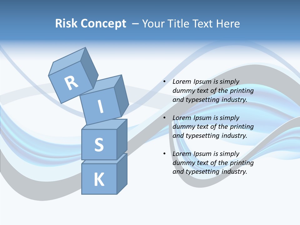 Computer Generated New Design Element PowerPoint Template