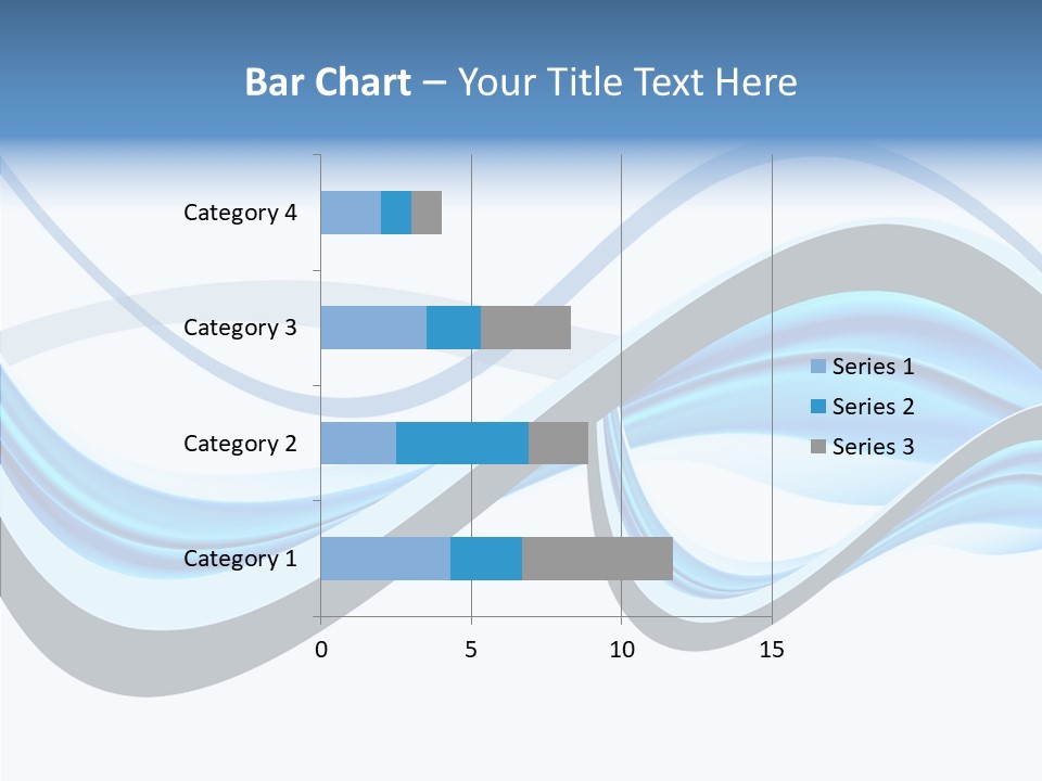 Computer Generated New Design Element PowerPoint Template