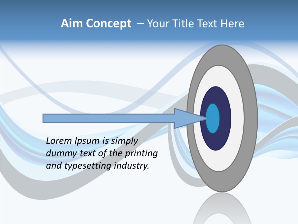 Computer Generated New Design Element PowerPoint Template