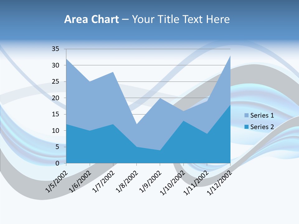 Computer Generated New Design Element PowerPoint Template