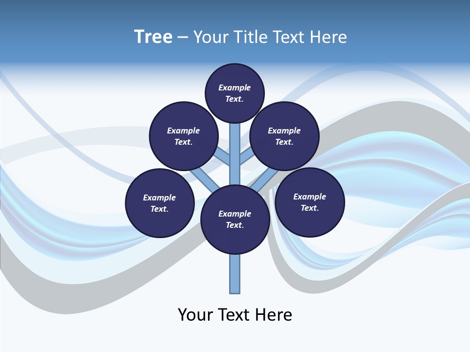 Computer Generated New Design Element PowerPoint Template