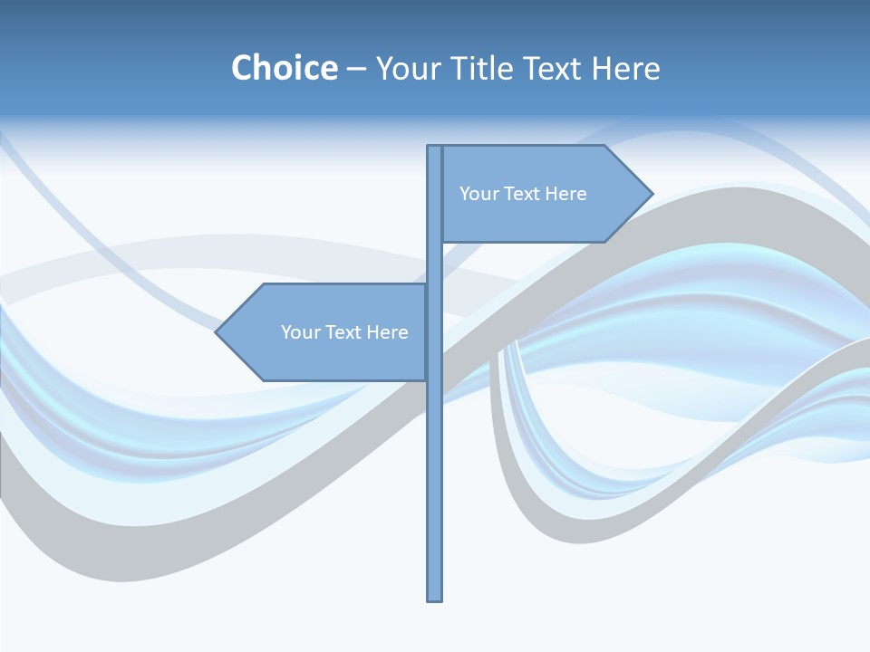 Computer Generated New Design Element PowerPoint Template