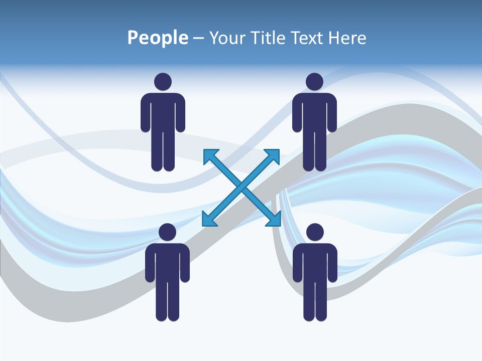 Computer Generated New Design Element PowerPoint Template