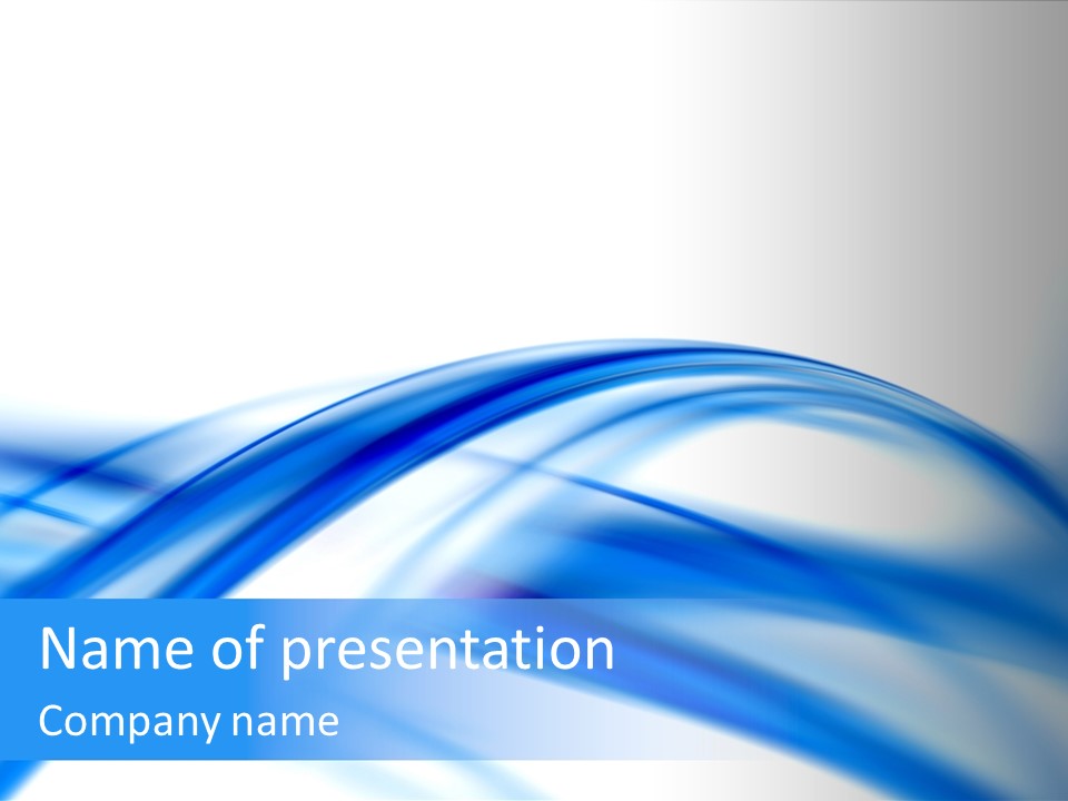 Light Texture Abstract PowerPoint Template