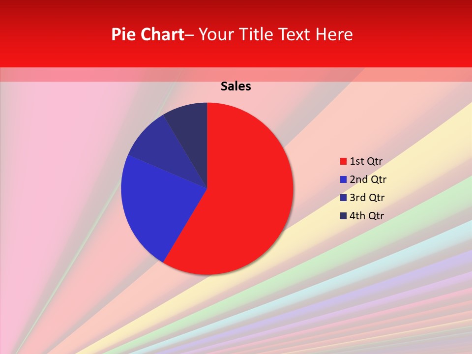 Red Reflection Infinity PowerPoint Template