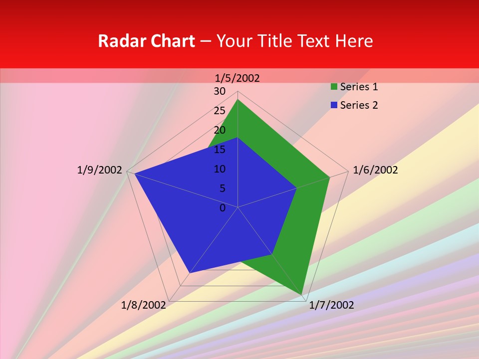 Red Reflection Infinity PowerPoint Template