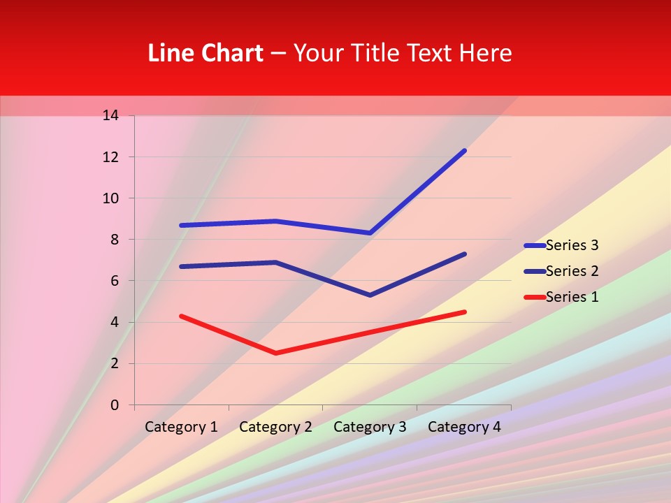 Red Reflection Infinity PowerPoint Template