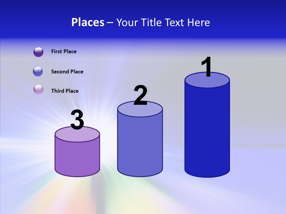 Abstract Color White PowerPoint Template