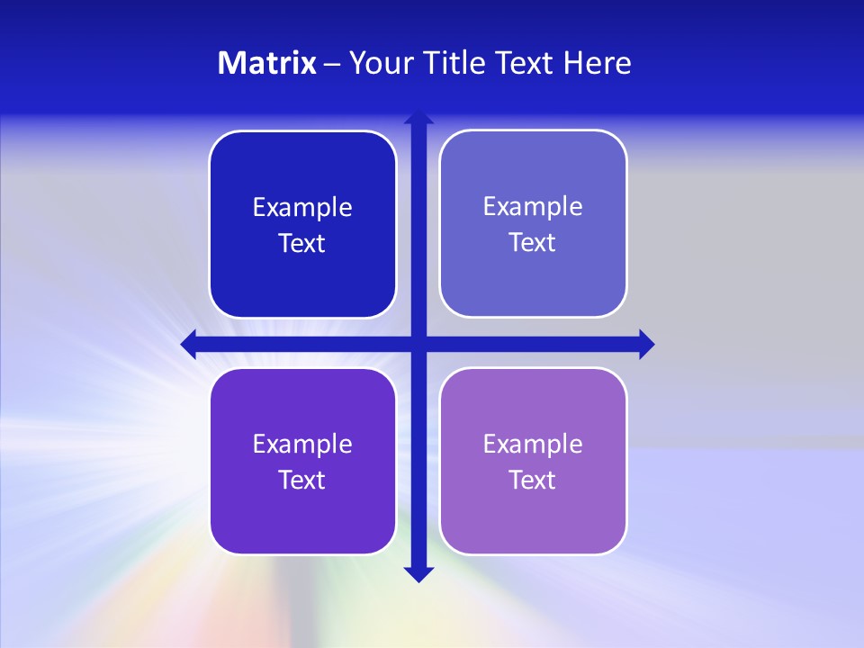 Abstract Color White PowerPoint Template