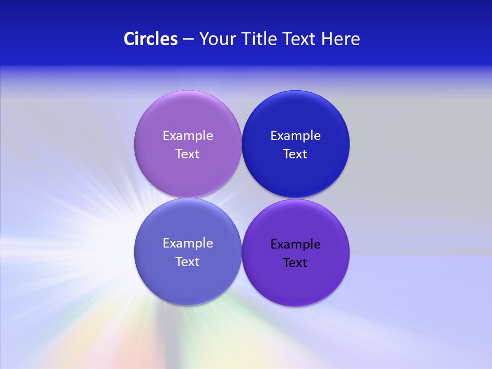 Abstract Color White PowerPoint Template