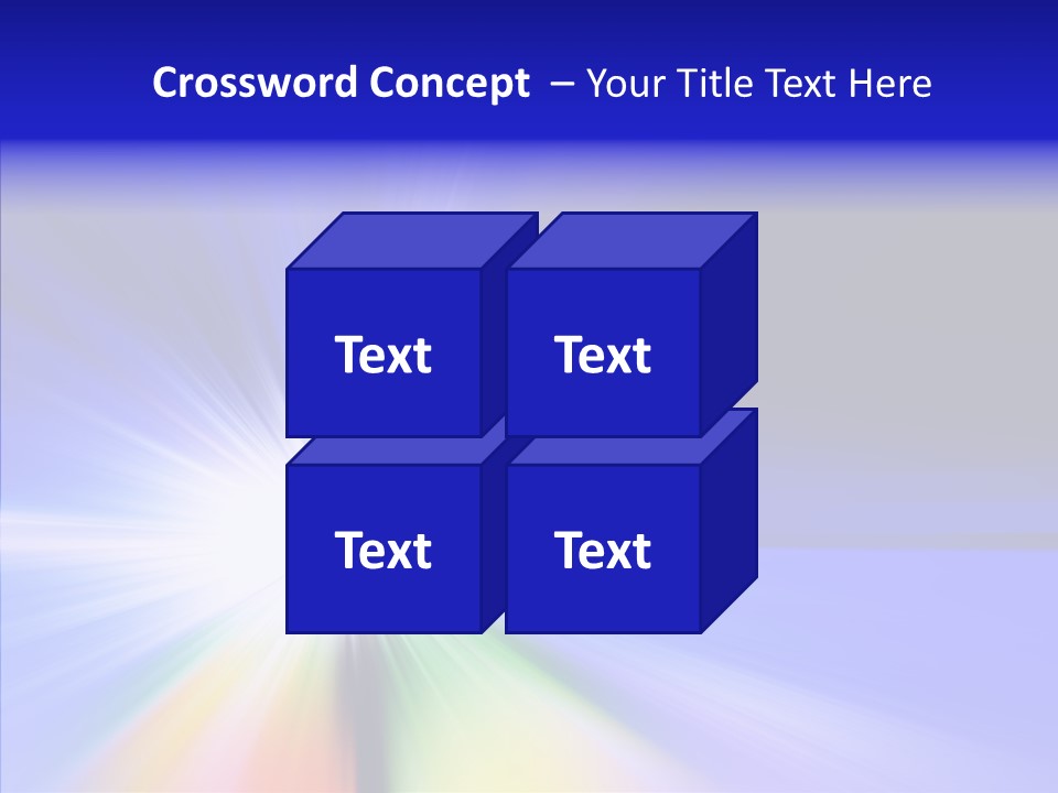 Abstract Color White PowerPoint Template