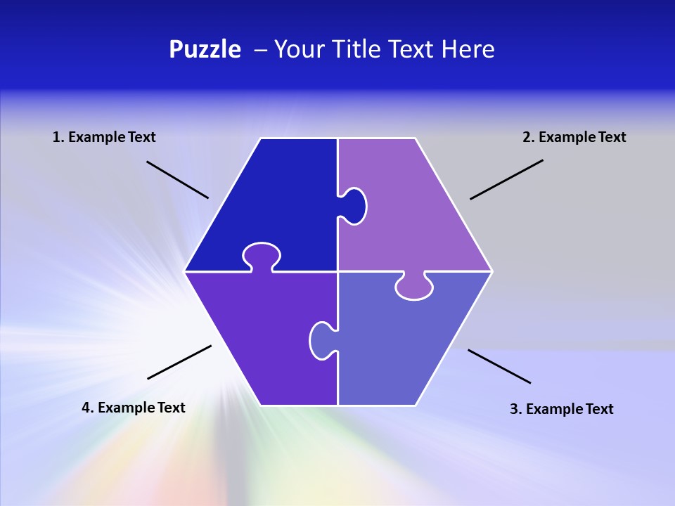 Abstract Color White PowerPoint Template