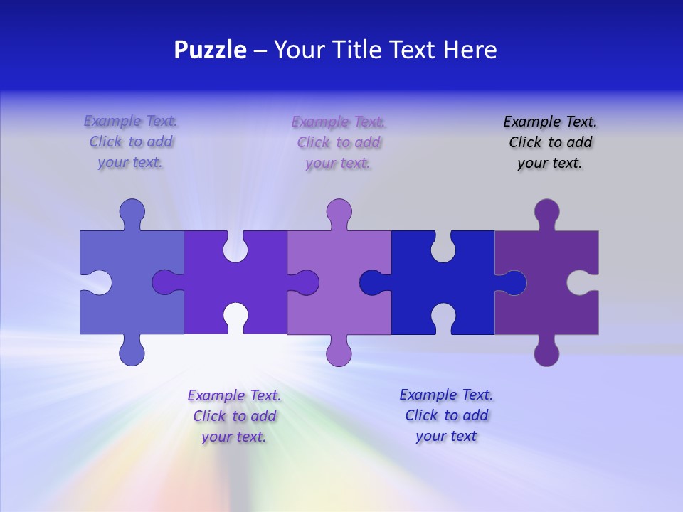 Abstract Color White PowerPoint Template