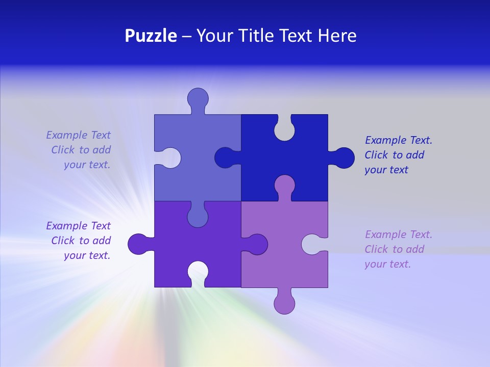 Abstract Color White PowerPoint Template