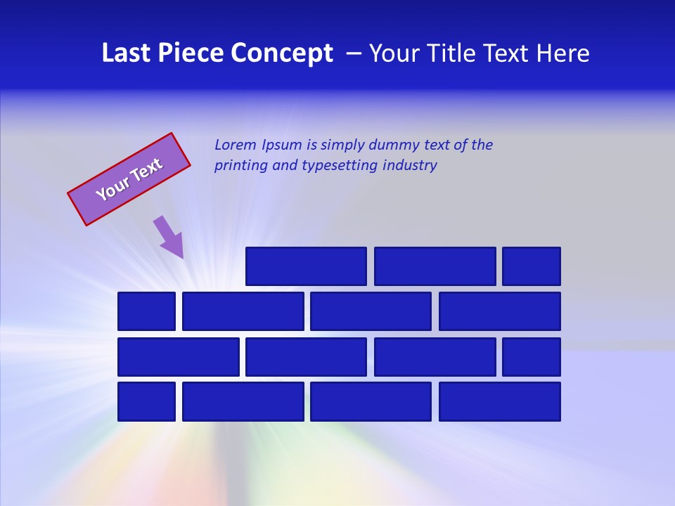 Abstract Color White PowerPoint Template