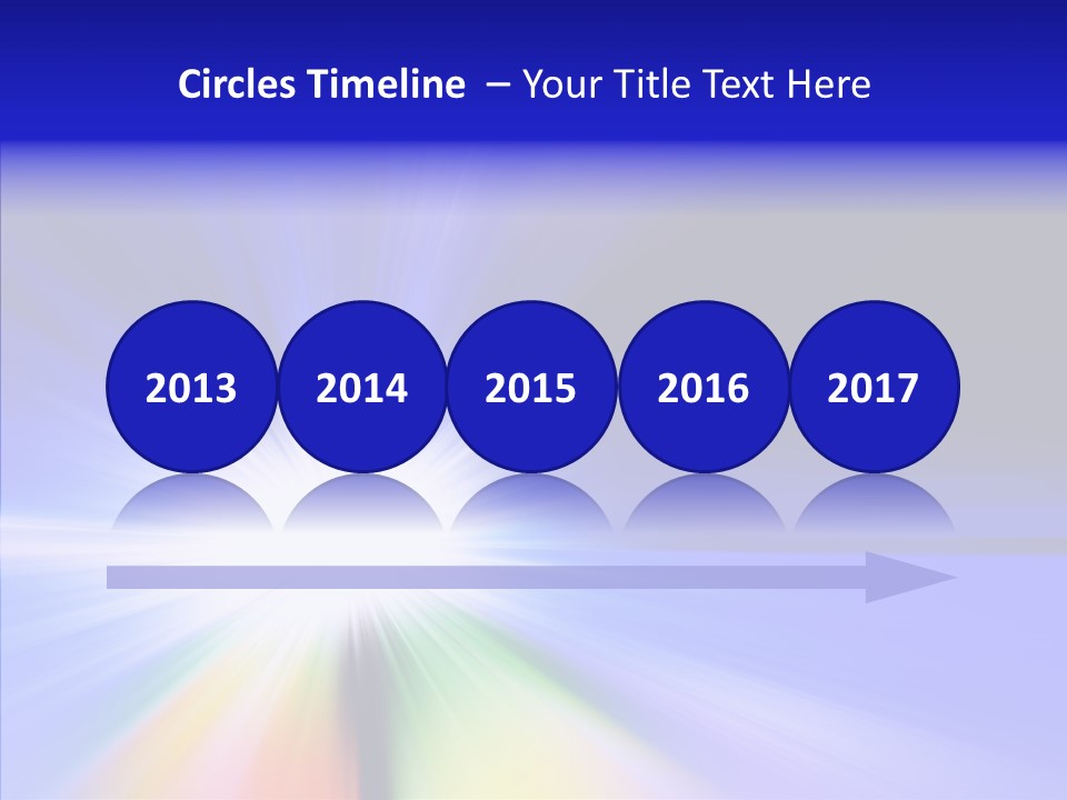 Abstract Color White PowerPoint Template