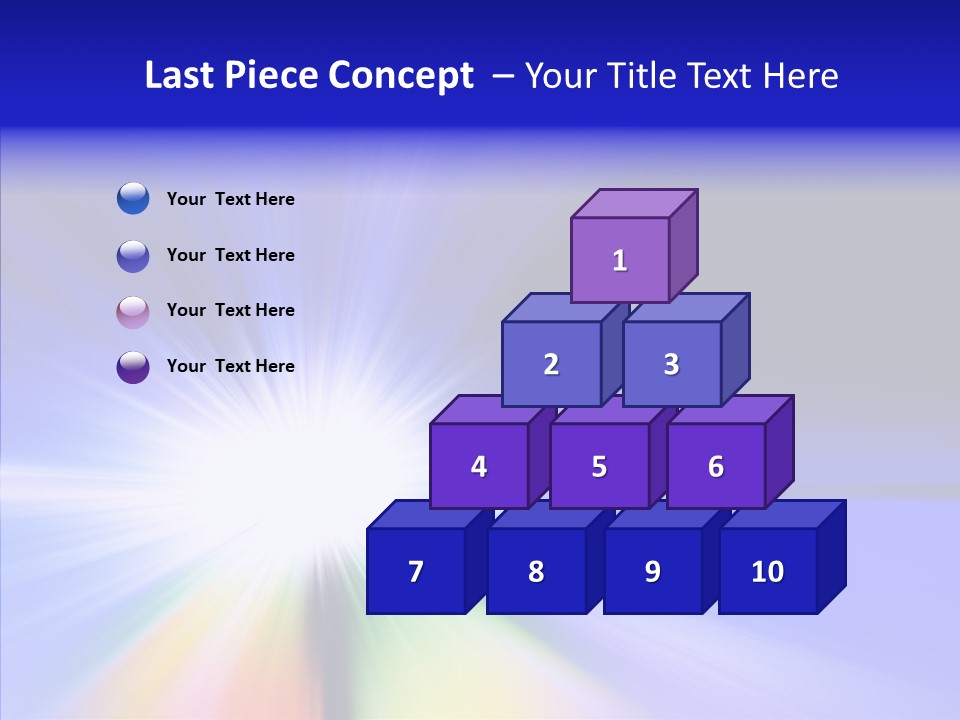 Abstract Color White PowerPoint Template