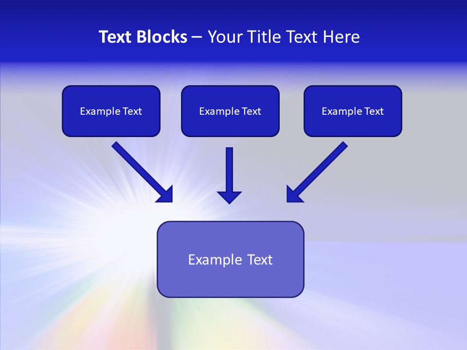 Abstract Color White PowerPoint Template