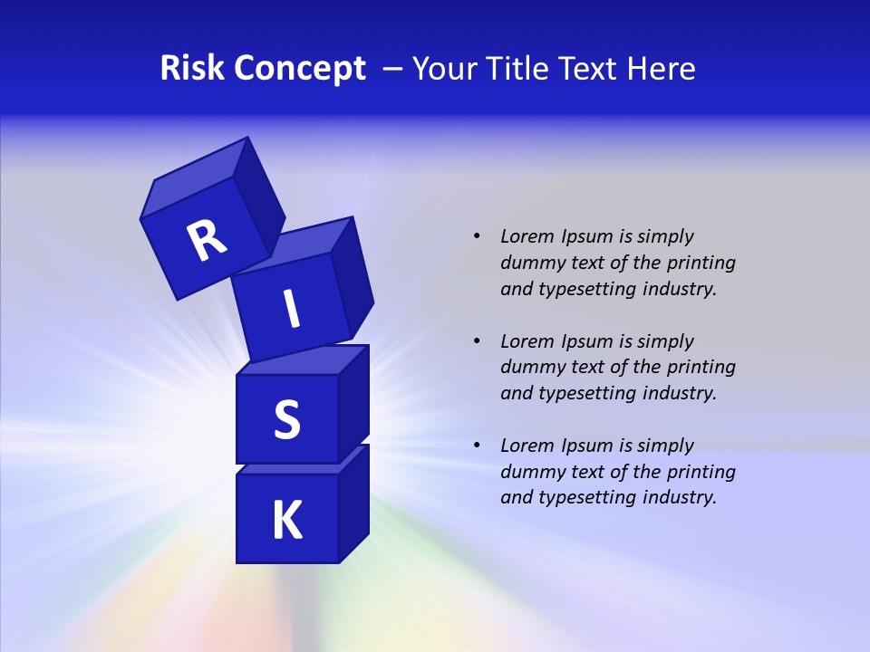 Abstract Color White PowerPoint Template