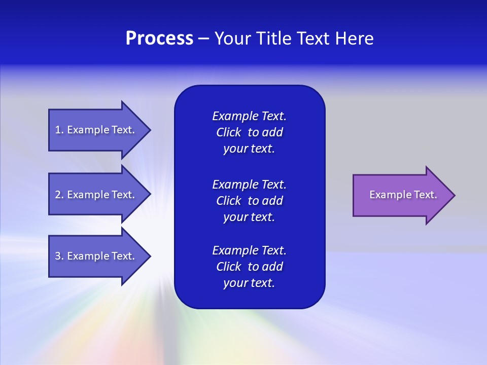 Abstract Color White PowerPoint Template