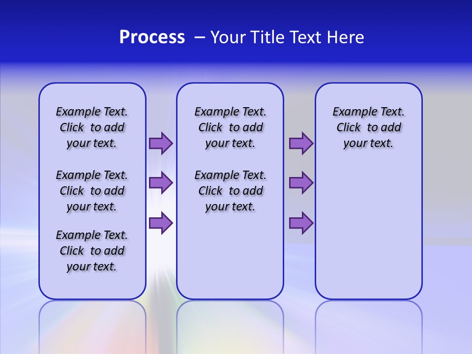 Abstract Color White PowerPoint Template