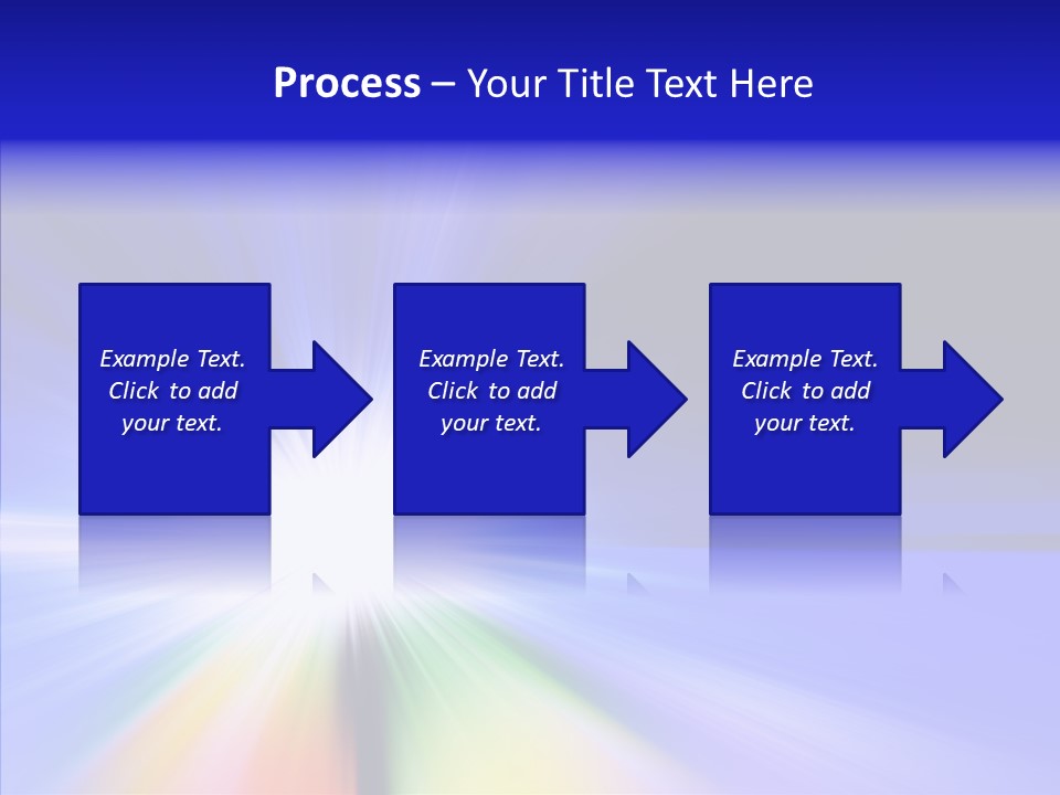Abstract Color White PowerPoint Template