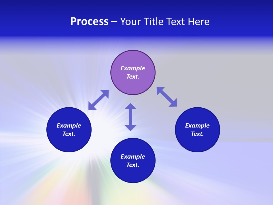 Abstract Color White PowerPoint Template