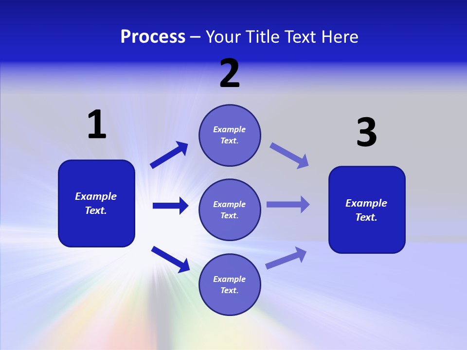 Abstract Color White PowerPoint Template