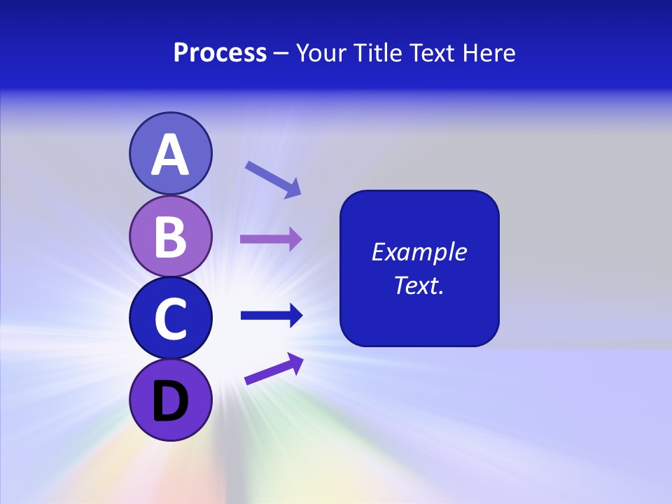 Abstract Color White PowerPoint Template